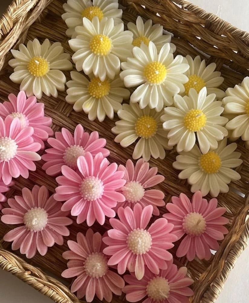 Daisy Flower Scented candle
