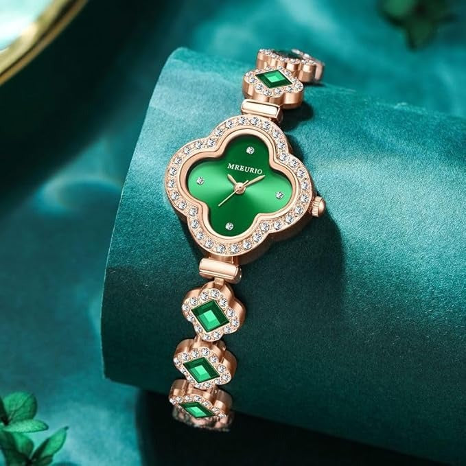 Zircon Emerald Van Cleef Watch for Her RiwayatbyRida