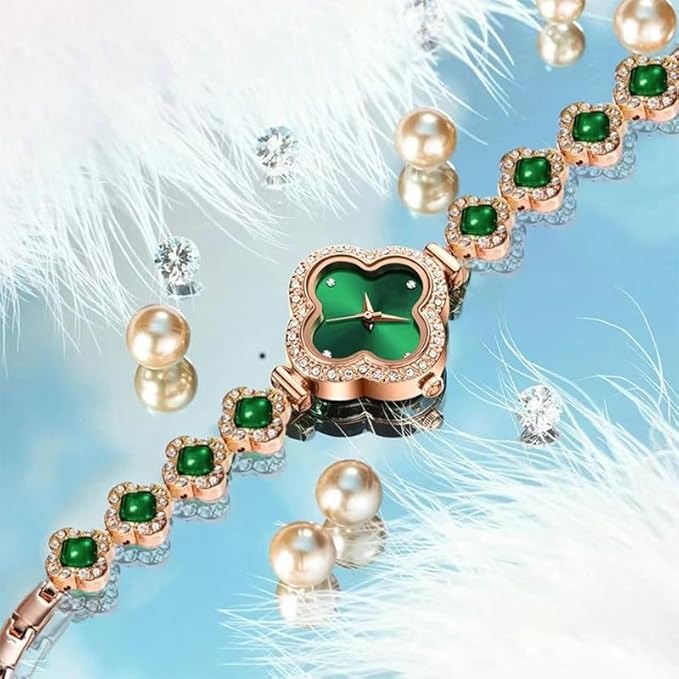 Zircon Emerald Van Cleef Watch for Her RiwayatbyRida