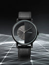 Tomi Black Leather Strap Men’s Watch – Stylish Wrist Watch in Pakistan