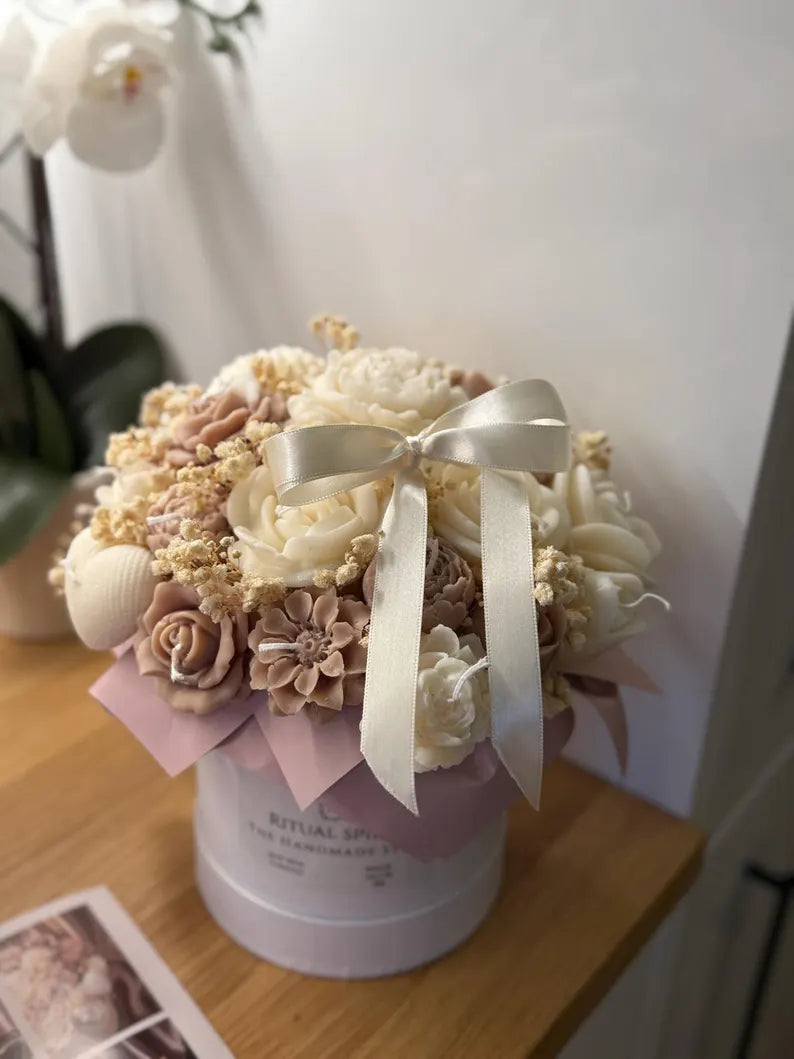 Scented Candle bouquet-Perfect for gift