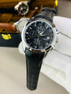 Tissot Black Dial Chronograph Leather Strap Watch for Men RiwayatbyRida