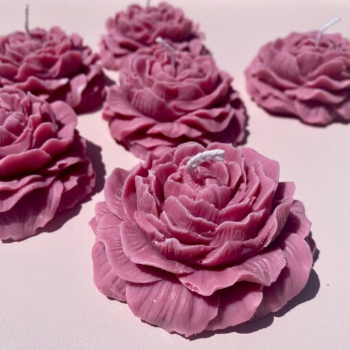 Peony Flower Candles-Scented - Image 4